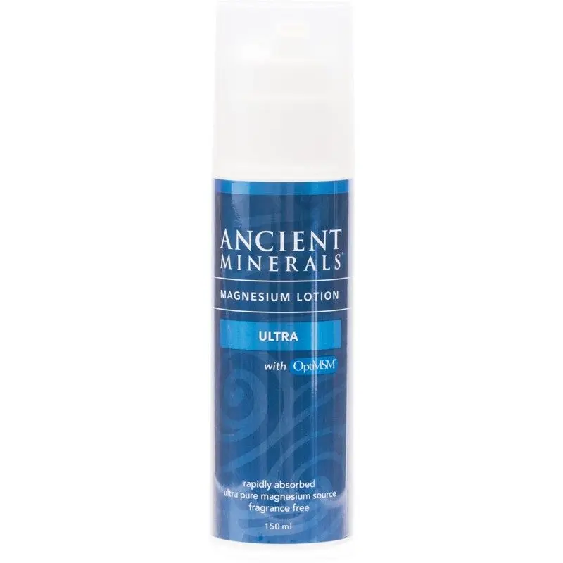 Ancient Minerals Magnesium Lotion with MSM Ultra 150ml