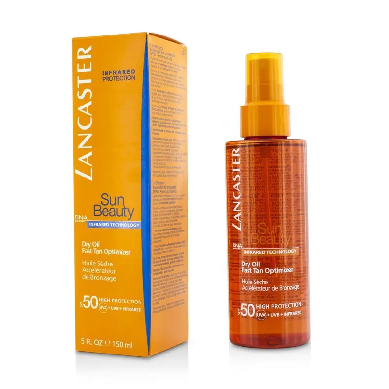 Lancaster Sun Beauty Dry Oil Fast Tan Optimizer SPF50  150ml/5oz