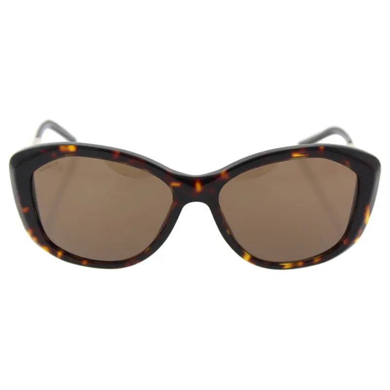 Burberry Burberry BE 4208-Q 3002/73 - Dark Havana/Brown by Burberry for Women - 57-16-135 mm Sunglasses