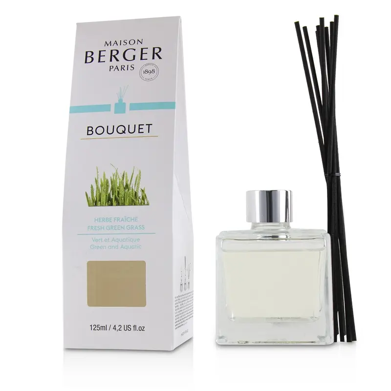 Lampe Berger (Maison Berger Paris) Cube Scented Bouquet - Fresh Green Grass  125ml/4.2oz