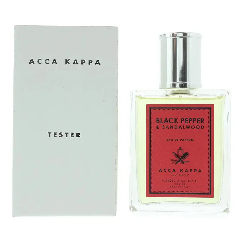 Acca Kappa Black Pepper & Sandalwood Tester Eau de Parfum 100ml