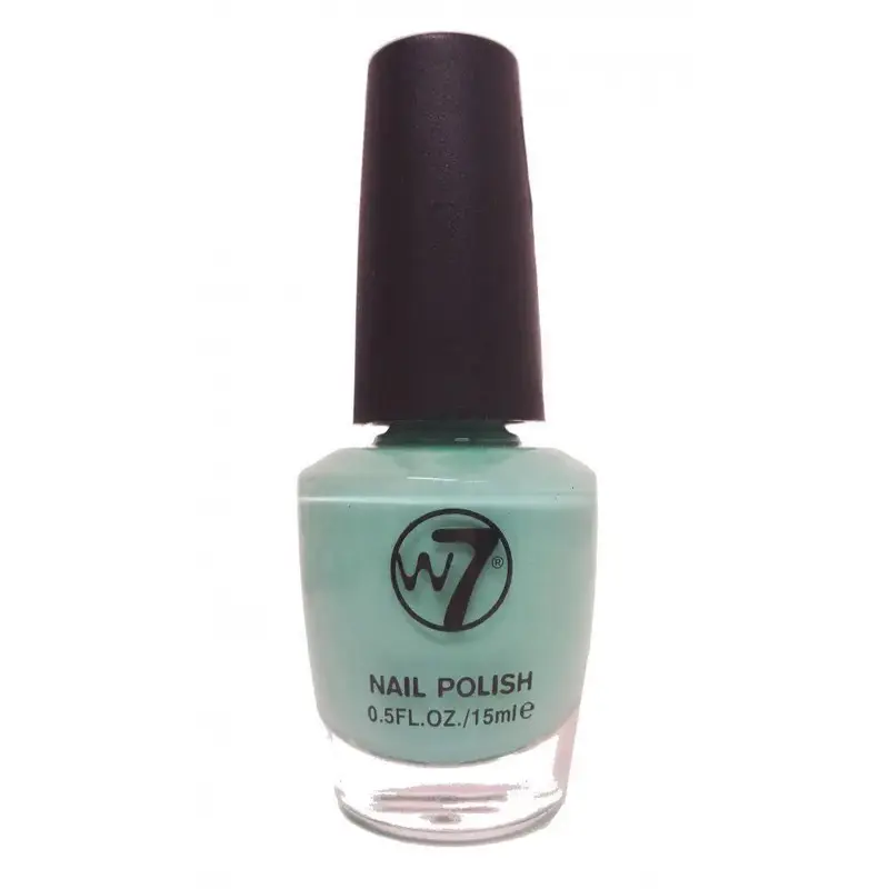 W7 Cosmetics Green Nail Polish 15ml - Spearmint