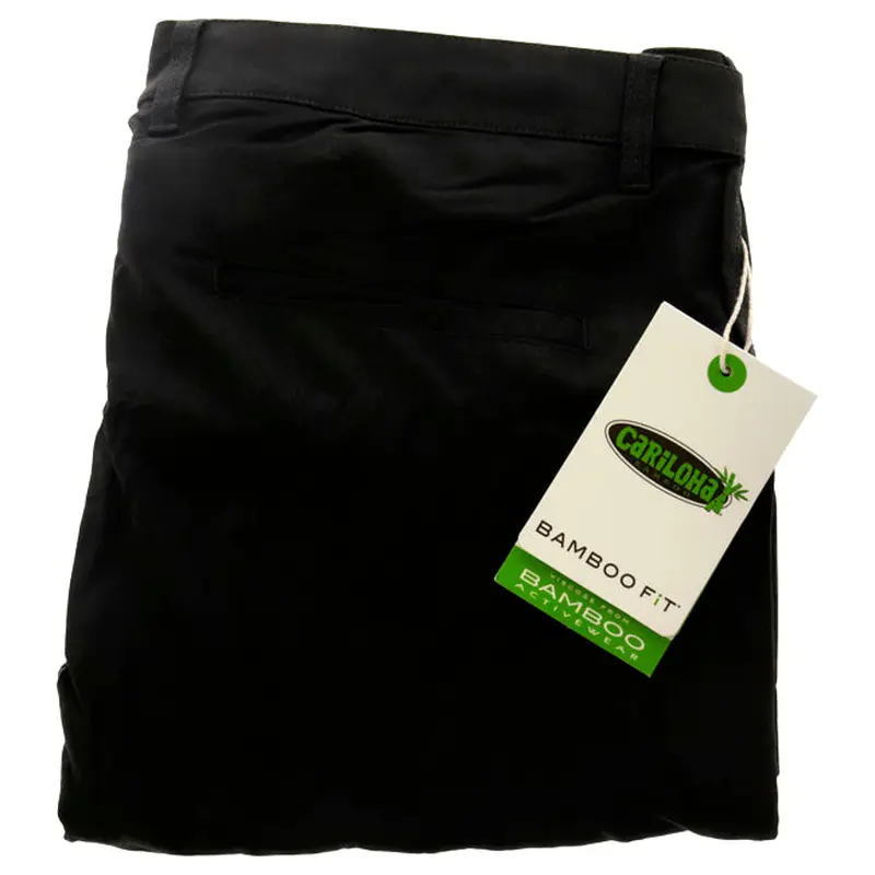 Cariloha Bamboo Performance Short - Onyx by Cariloha for Men - 1 Pc Short (40)
