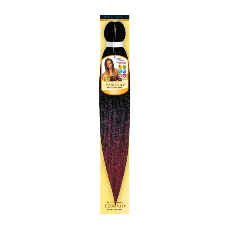 Spetra EZ Braid Pre-Stretched Itch-Free Braiding Hair 1x  30" | Extra-Long, Lightweight & Tangle-Free