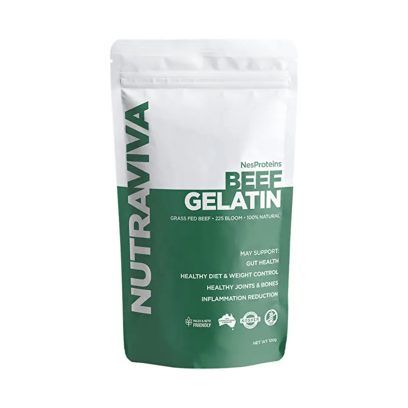 Nutraviva (nes Proteins) NutraViva NesProteins Beef Gelatin (Grass Fed) 100g