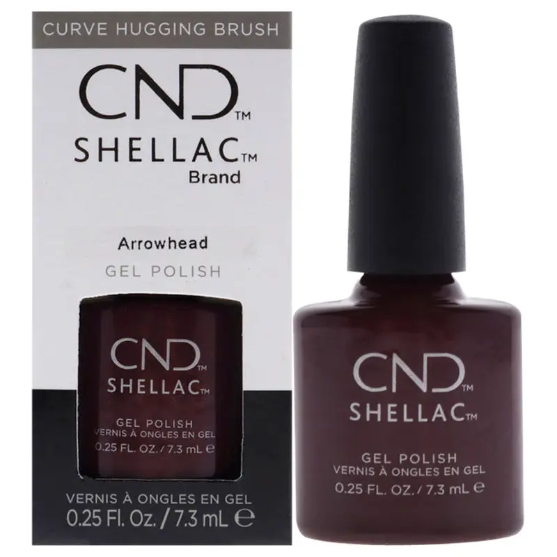 CND Shellac Nail Color - Arrowhead by CND for Women - 0.25 oz Nail Polish
