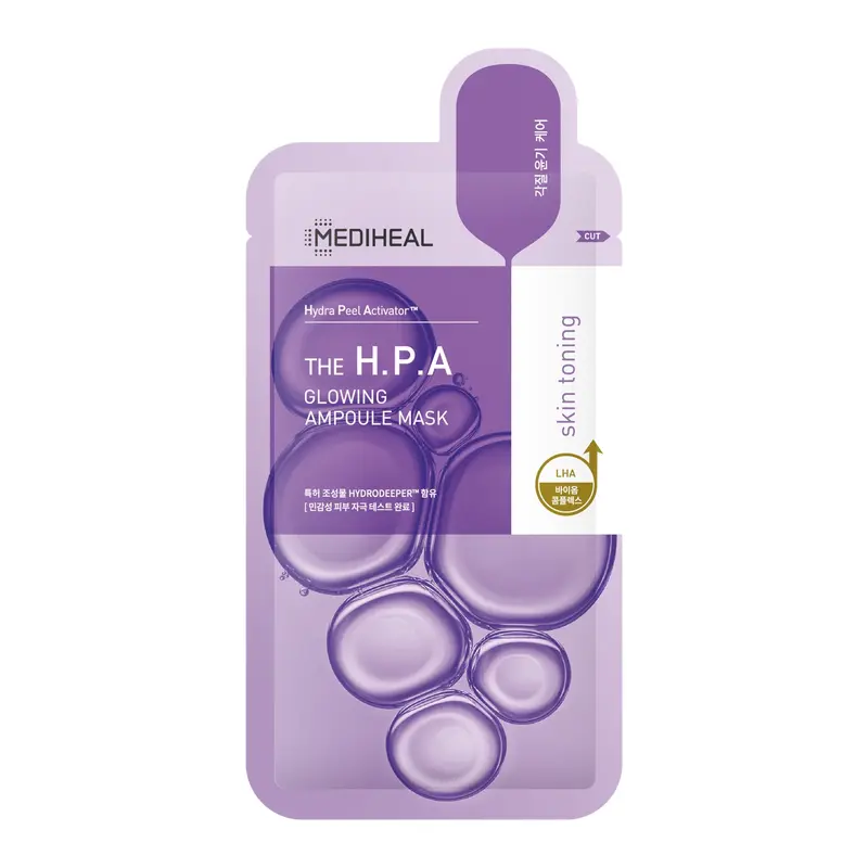 MEDIHEAL THE H.P.A Glowing Ampoule Mask 25ml x 10ea