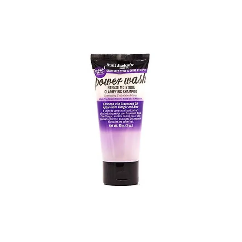 Aunt Jackie's Power Wash Intense Moisture Clarifying Shampoo 3 oz