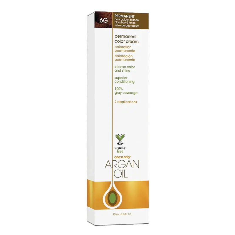 One 'n Only Argan Oil Permanent Hair Color - 6G Dark Golden Blonde