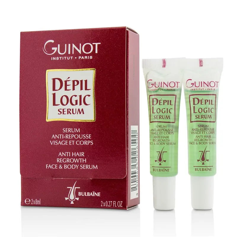 Guinot Depil Logic Anti Hair Regrowth Face & Body Serum  2x8ml/0.27oz