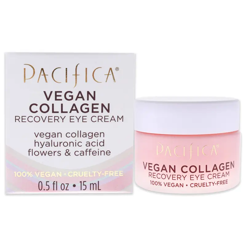 Pacifica Vegan Collagen Recovery Eye Cream by Pacifica for Women - 0.5 oz Cream