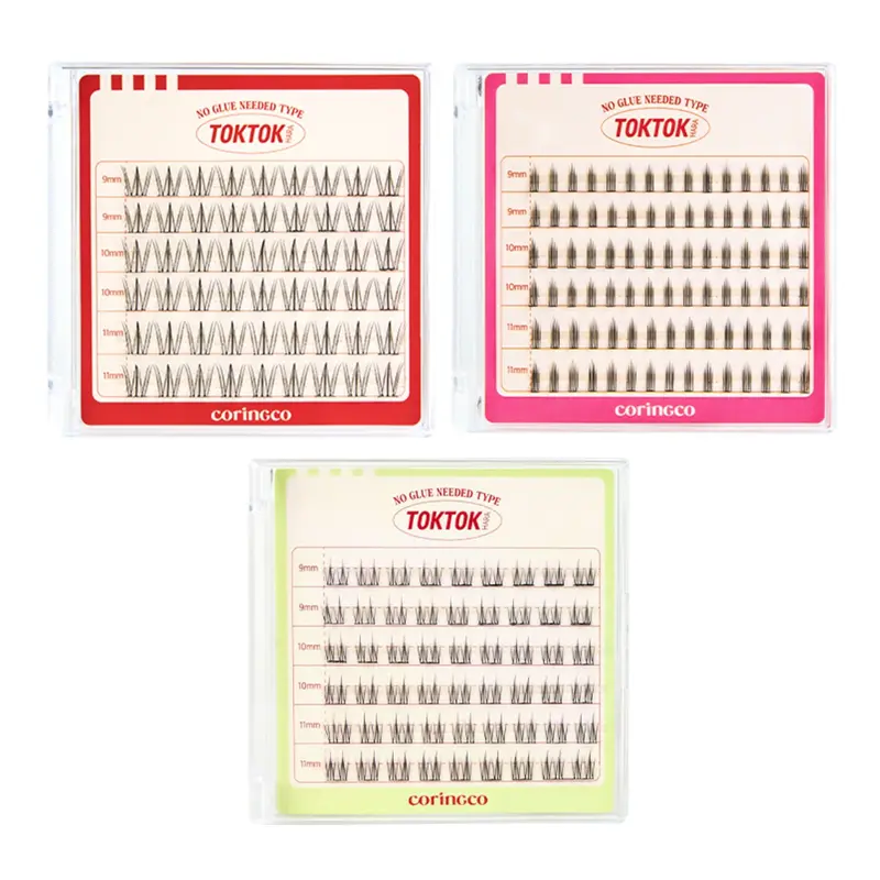 Coringco Tap it. No glue eyelash (Choose 1 of 3 types)