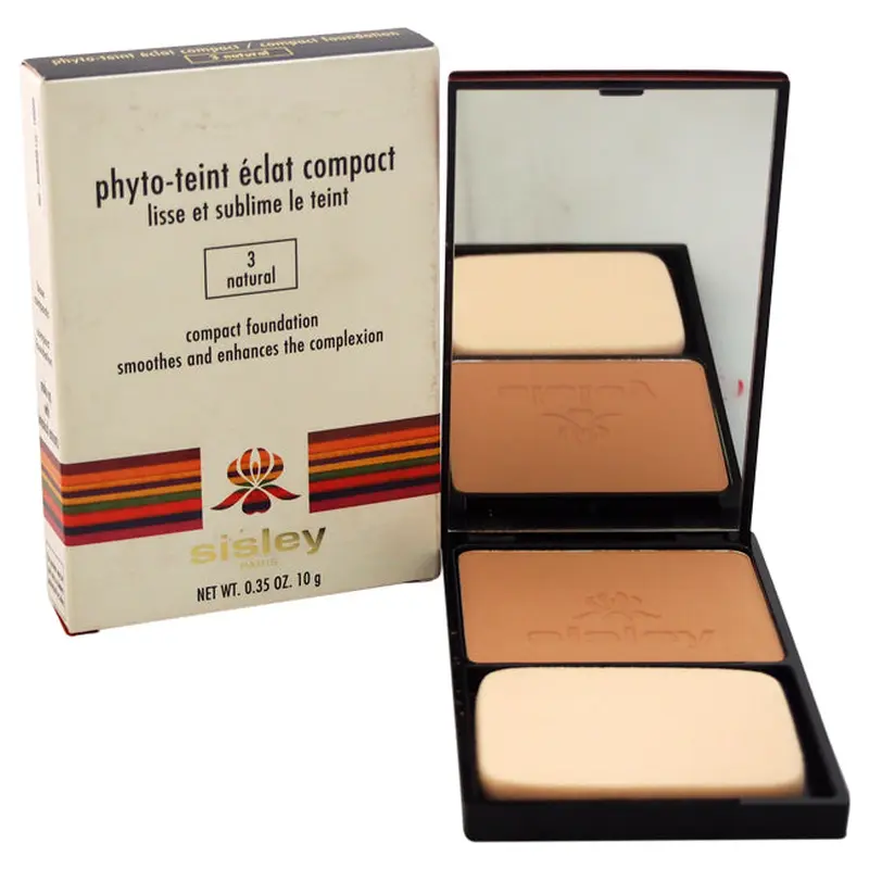 Sisley Phyto-Teint Eclat Compact - # 3 Natural by Sisley for Women - 0.1 oz Foundation