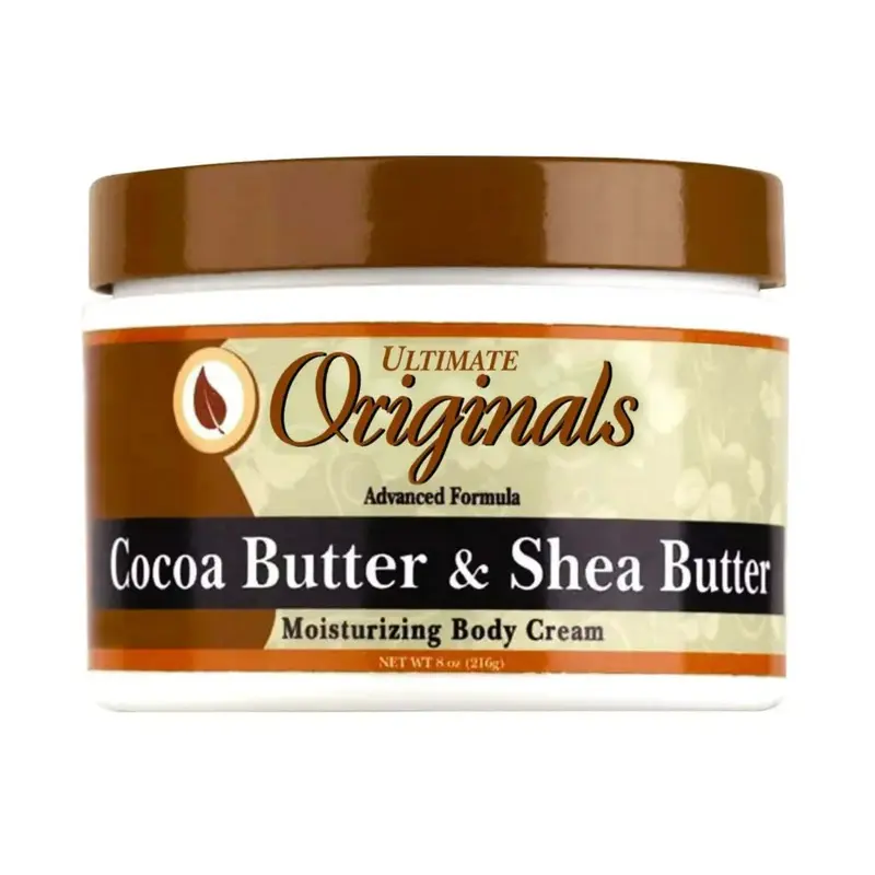 Africa's Best Ultimate Originals Cocoa Butter & Shea Butter Moisturizing Body Cream - 8 oz