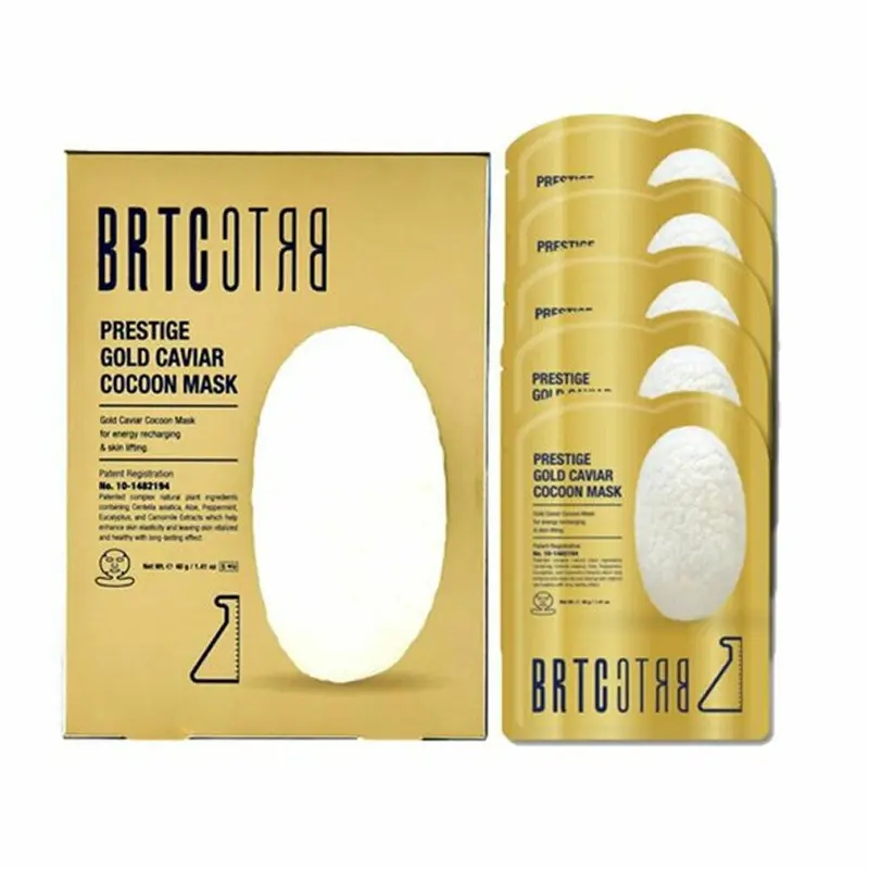 BRTC Mask Line - Prestige Gold Caviar Cocoon / Aqua Rush Pearl