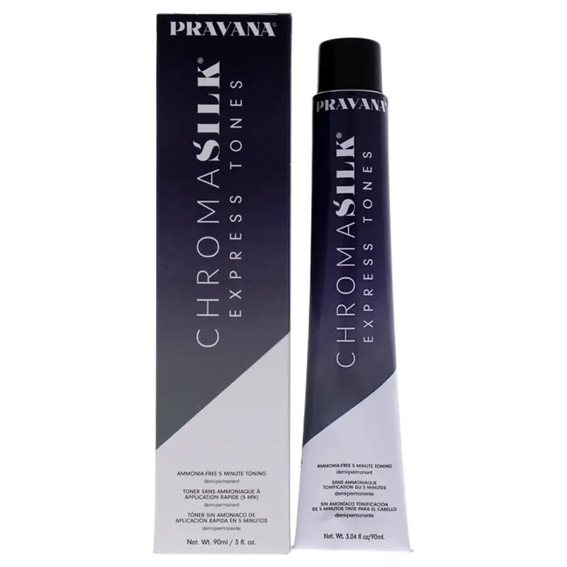 Pravana ChromaSilk Express Tones - Dark Mahogany by Pravana for Unisex - 3 oz Hair Color