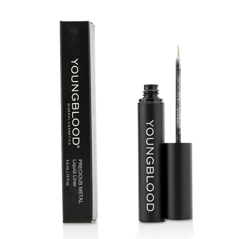Youngblood Precious Metal Liquid Liner - #Sterling  4.5ml/0.15oz