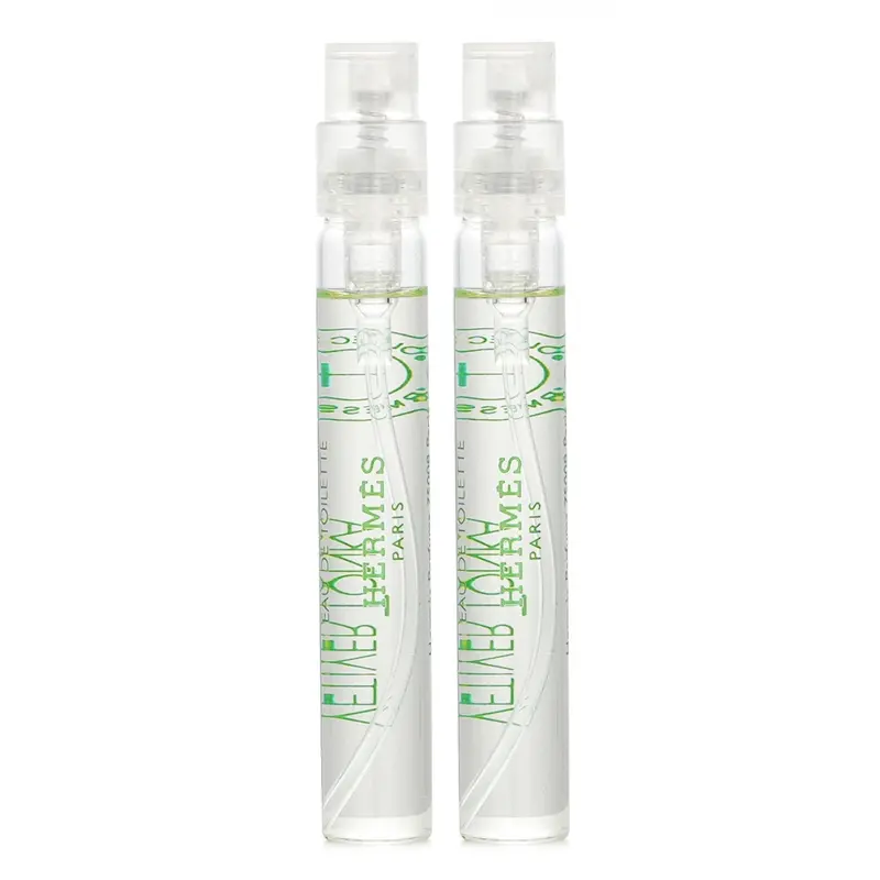 Hermes Vetiver Tonka Eau De Toilette Spray  2x4ml