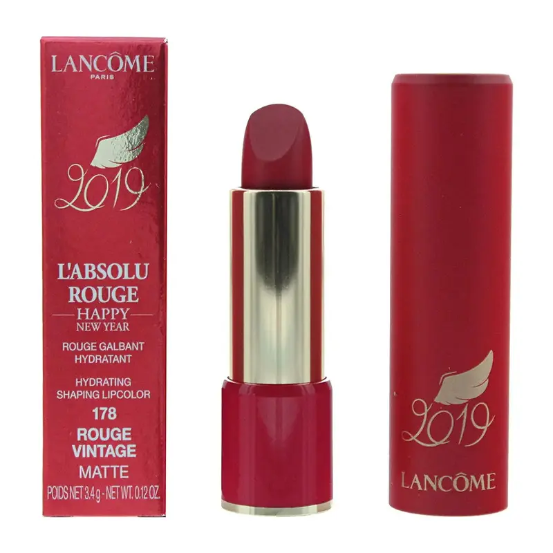 Lancme L'absolu Rouge 2019 Edition #178 Rouge Vintage Lipstick 3.4g