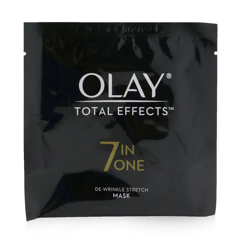 Olay Total Effects De-Wrinkle Firming Stretch Mask (Box Slightly Damaged)  5pcs