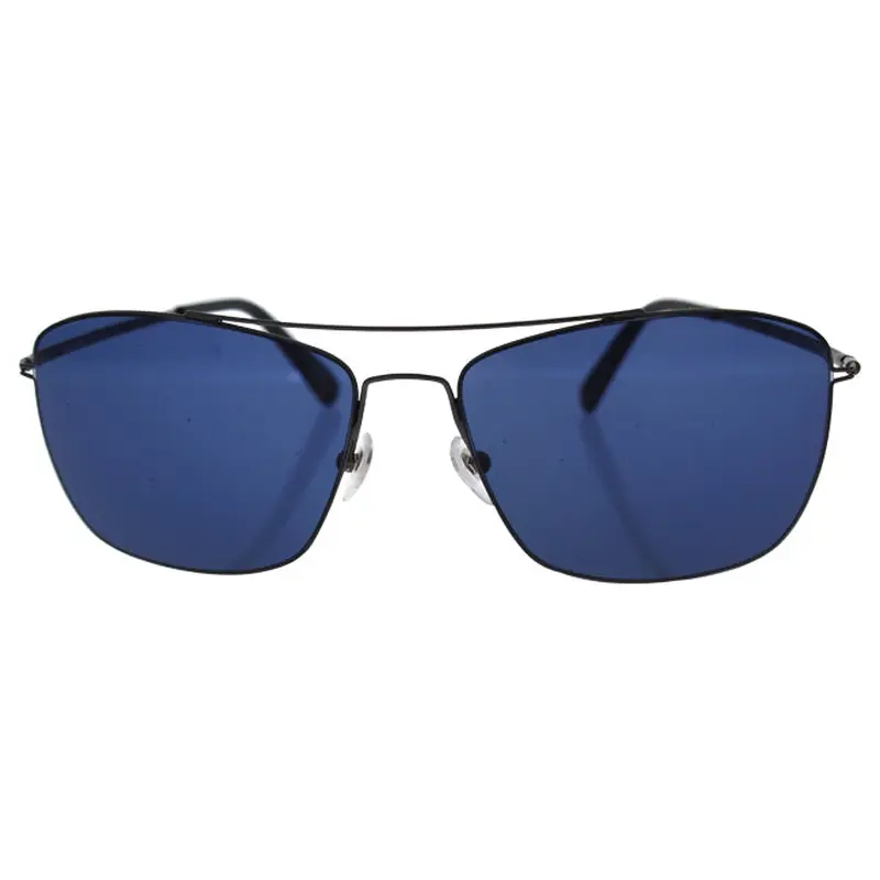 Mont Blanc Mont Blanc MB594S 08V - Shiny Gumetal/Blue by Mont Blanc for Men - 59-15-145 mm Sunglasses