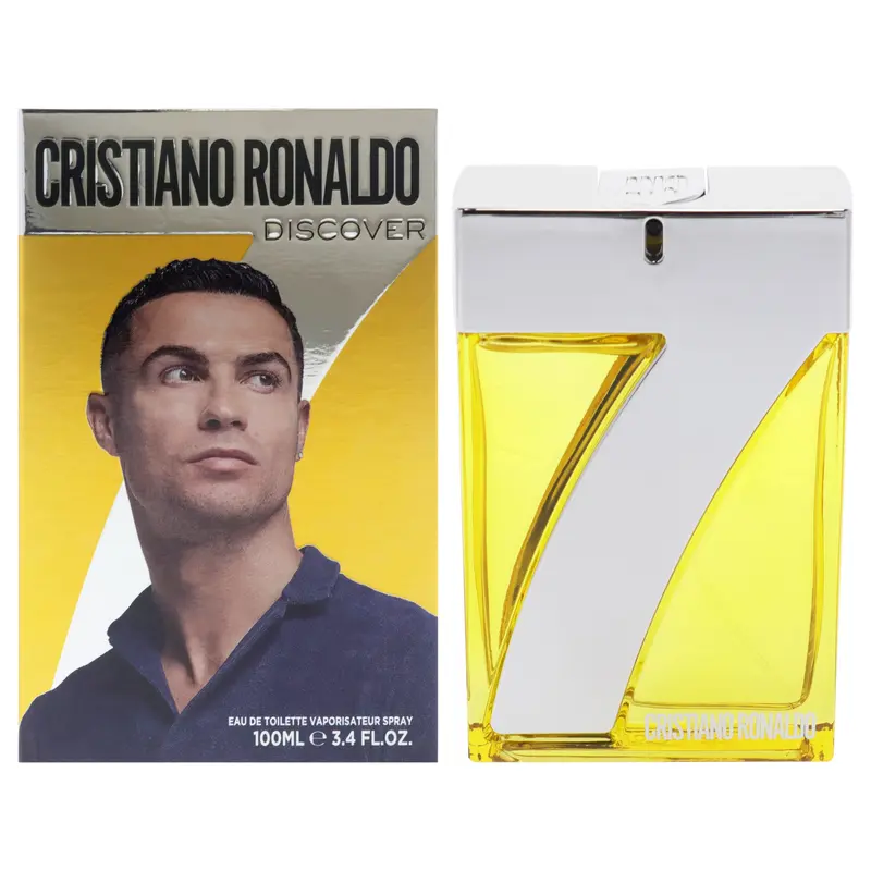 Cristiano Ronaldo CR7 Discover by Cristiano Ronaldo for Men - 3.4 oz EDT Spray