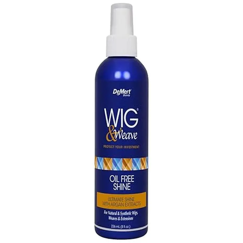 DeMert Wig & Weave Oil Free Shine Spray - 8 oz