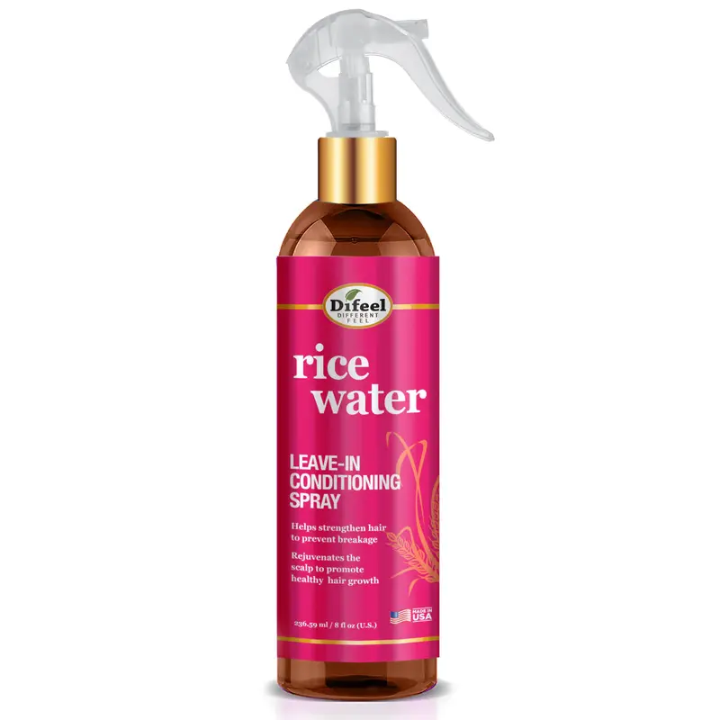 Difeel Rice Water Leave In Conditioning Spray 8 oz
