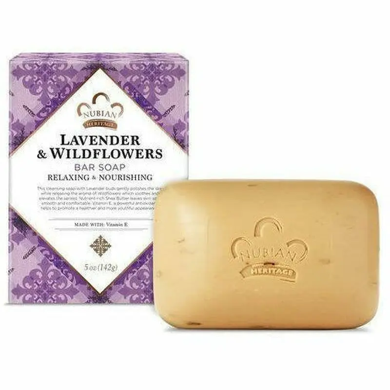 Nubian Heritage: Lavender & Wildflowers Soap