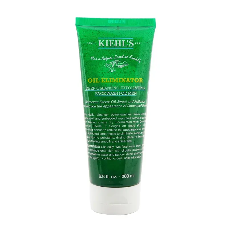 Kiehl's Men's Oil Eliminator Deep Cleansing Exfoliating Face Wash  75ml/2.5oz