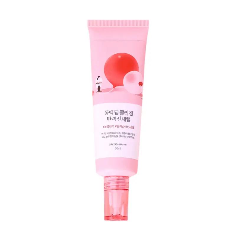 ROUND LAB Camellia Deep Collagen Firming Sun Serum SPF50+ PA++++ 50ml