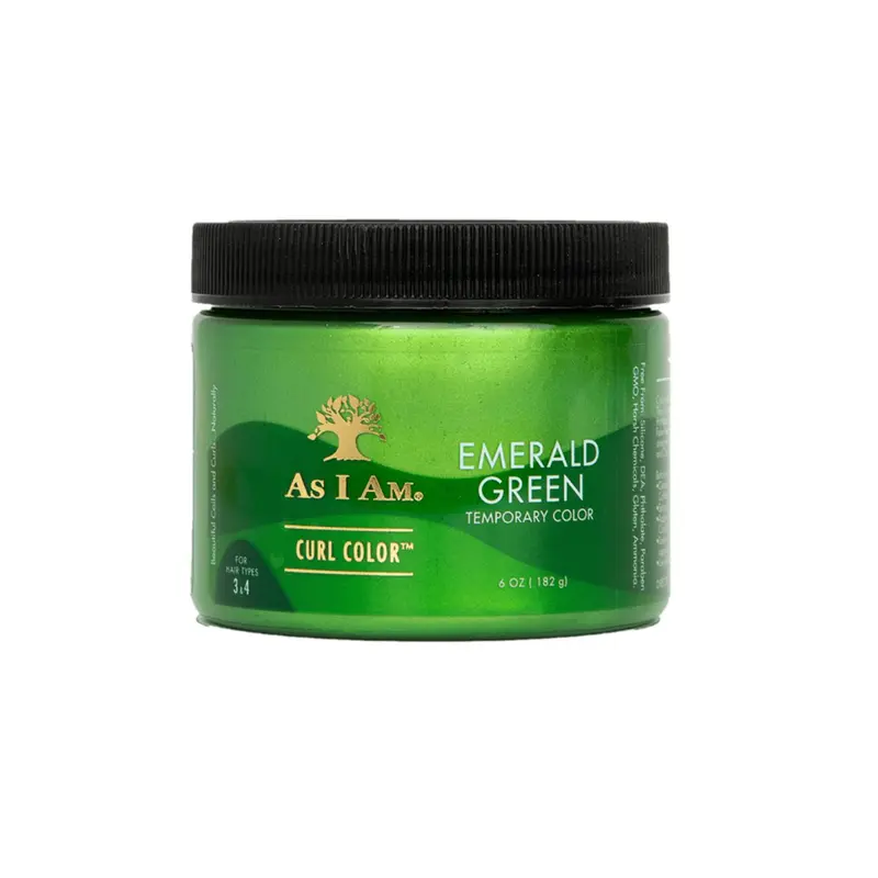 As I Am Curl Color Temporary Hair Color - Emerald Green