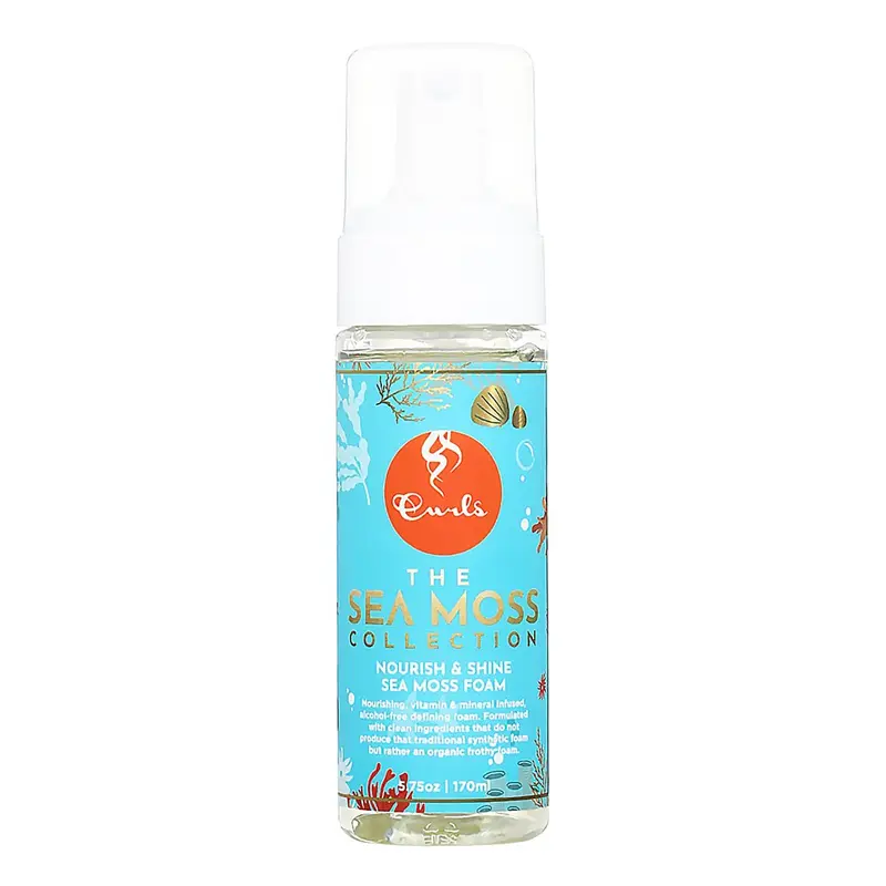 Curls Nourish & Shine Sea Moss Foam 5.75oz
