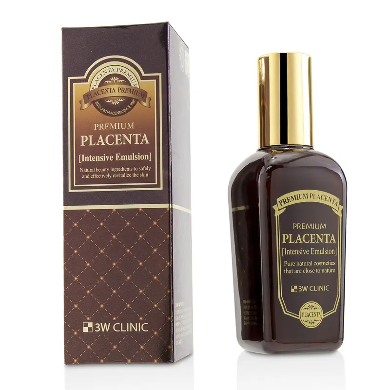 3W Clinic Premium Placenta Intensive Emulsion (Exp. Date: 05/2022)  145ml/4.83oz