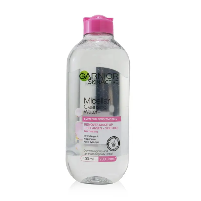 Garnier SkinActive Micellar Water (No Perfume & Paraben) - For Sensitive Skin  400ml/13.3oz