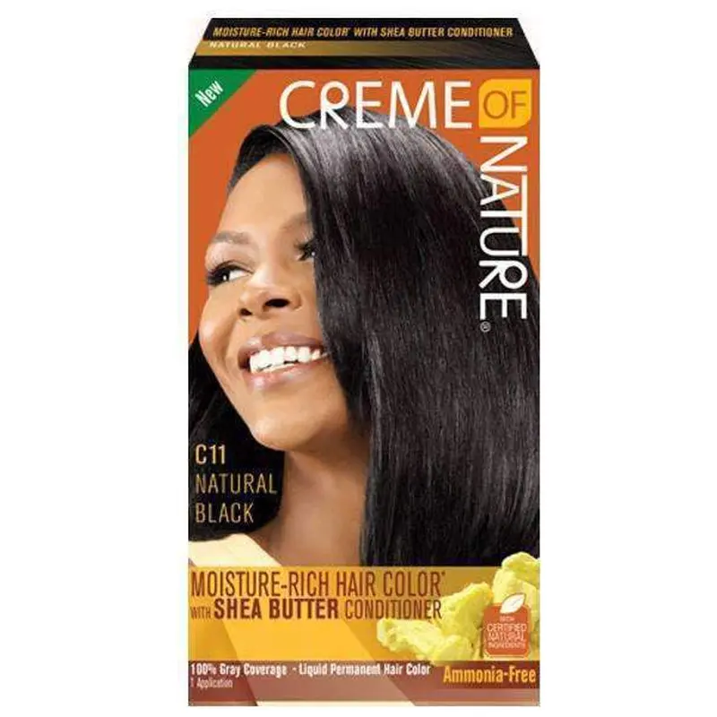 Creme Of Nature Moisture-Rich Hair Color - C11 Natural Black