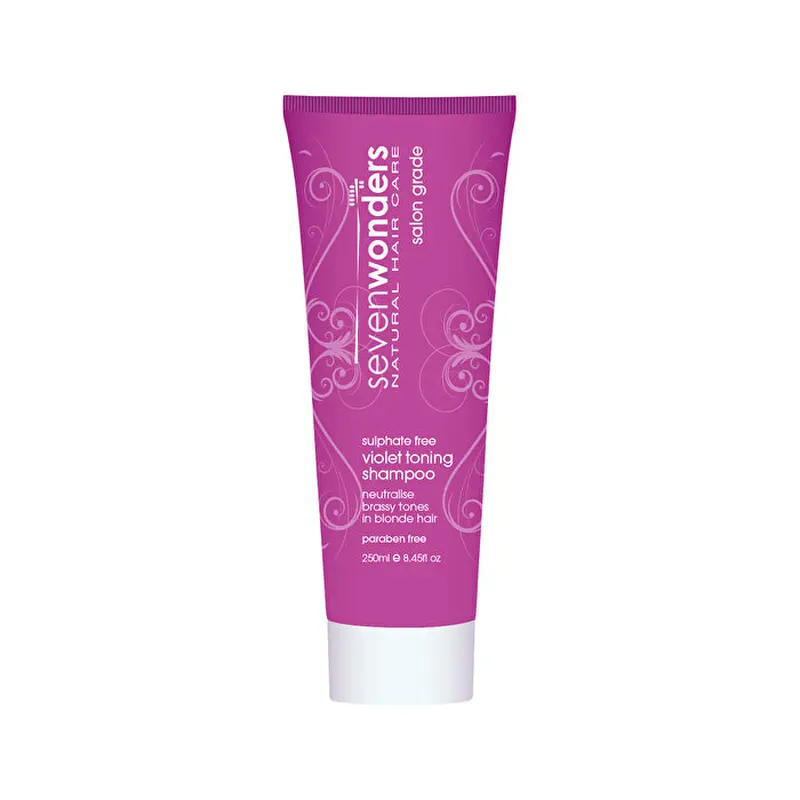 Seven Wonders Natural Hair Care Violet Toning Shampoo 250ml