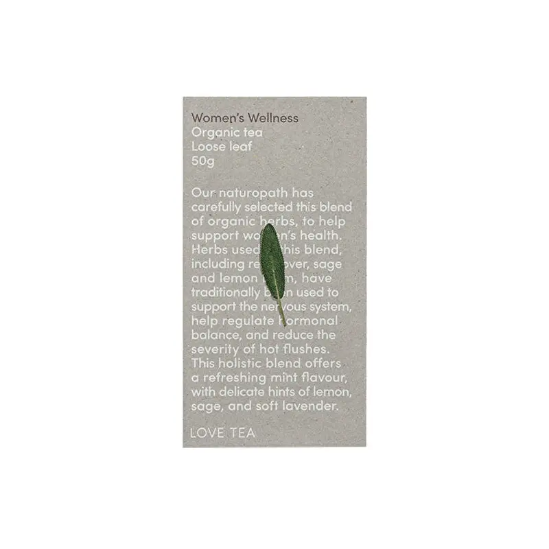 Love Tea Organic Women's Wellness Tea Loose Leaf 50g