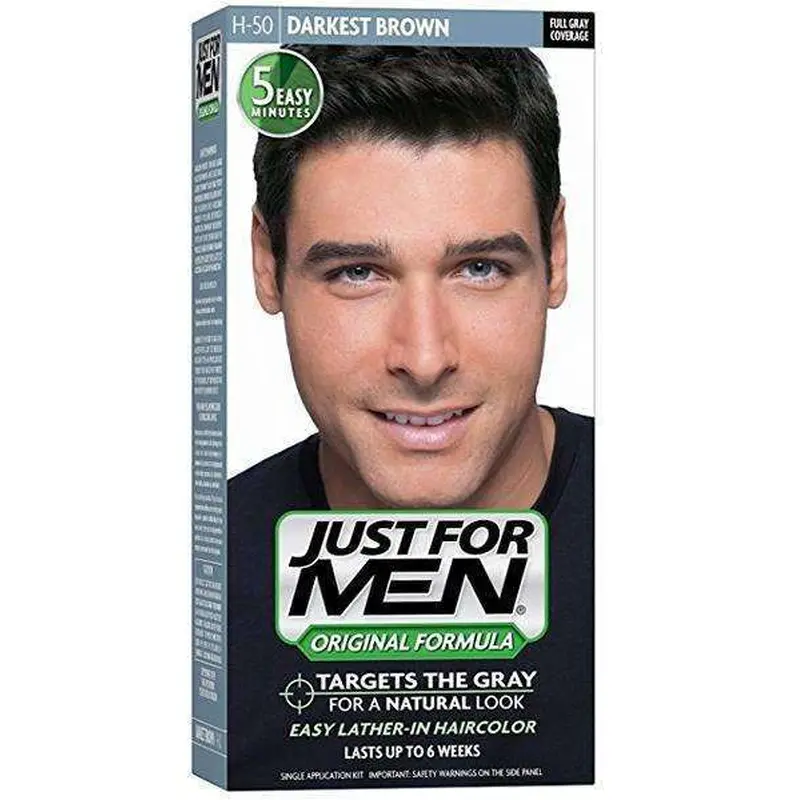 Just For Men Original Formula Hair Colour - H-50 Darkest Brown