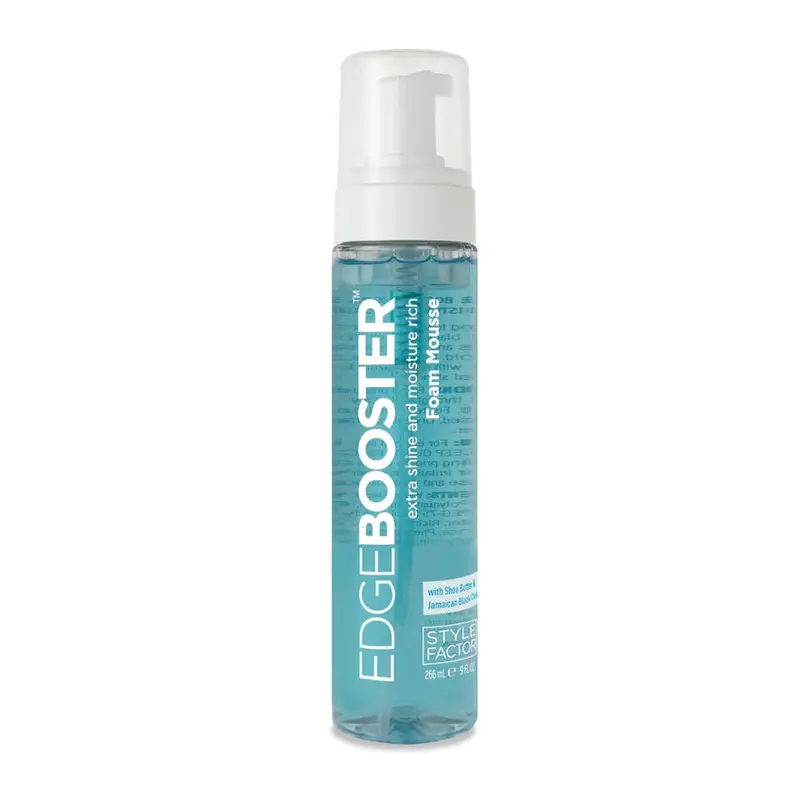 Edge Booster Extra Shine & Moisture Rich Foam Mousse - Shea Butter & Jamaican Black Castor Oil