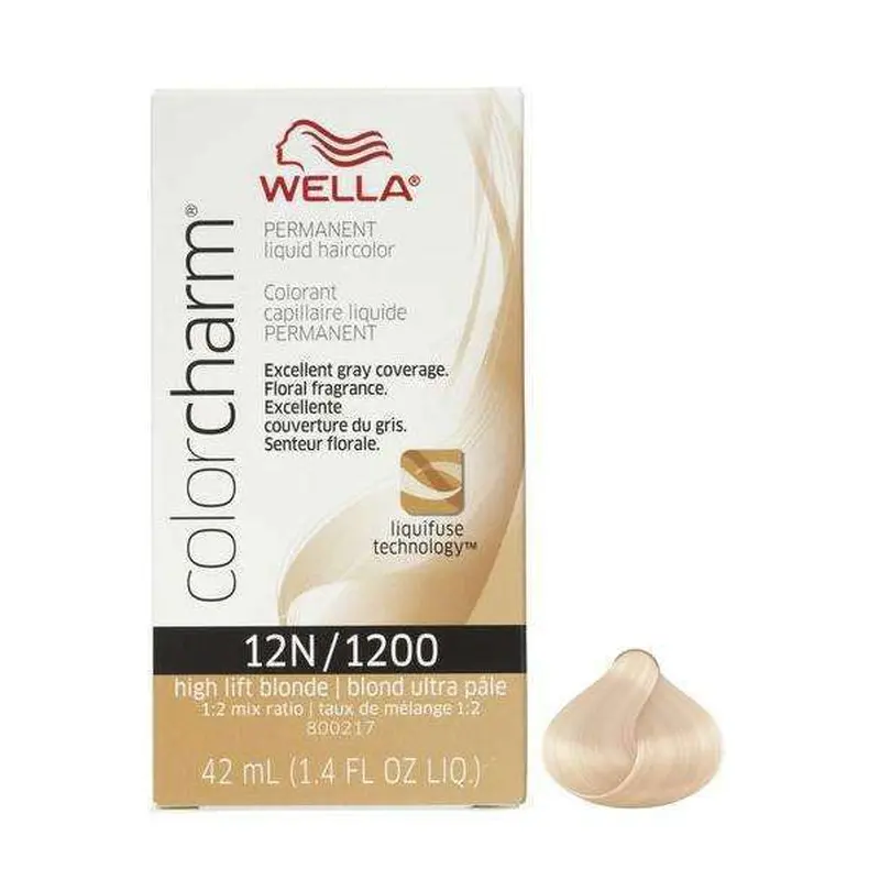Wella Color Charm Permanent Liquid Hair Color - 12N/1200 High Lift Blonde