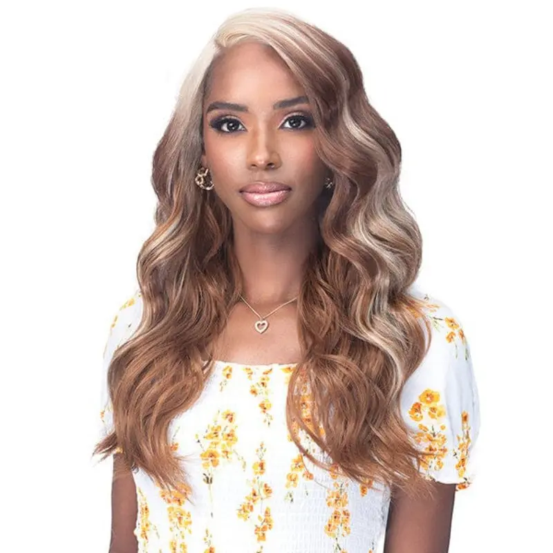 Bobbi Boss Swoop Part Premium Synthetic HD Lace Wig- Stefania
