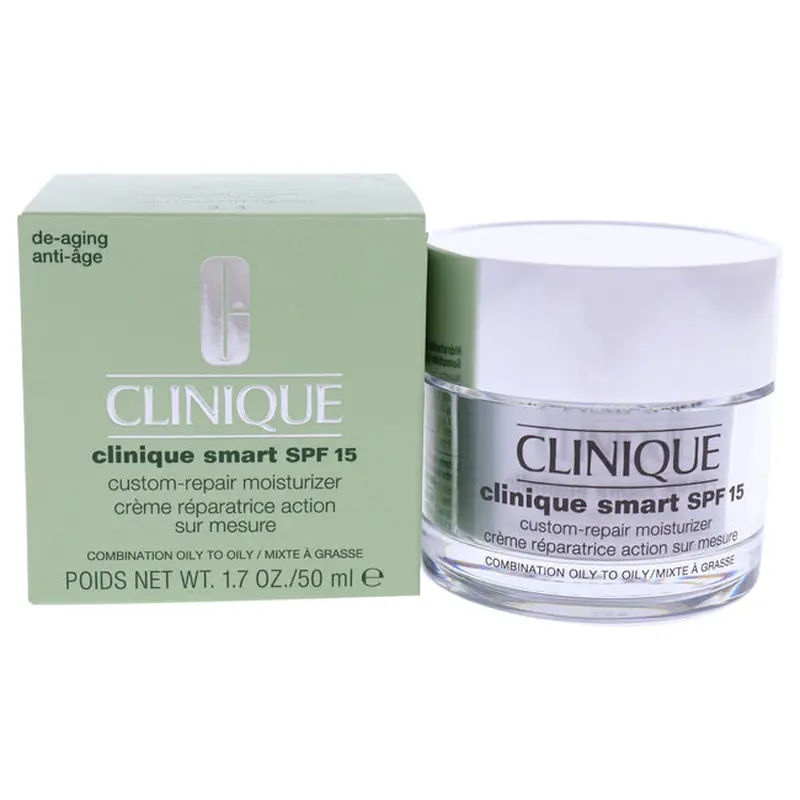 Clinique Clinique Smart Custom-Repair Moisturizer SPF 15 - Combination Oily To Oily by Clinique for Women - 1.7 oz Moisturizer