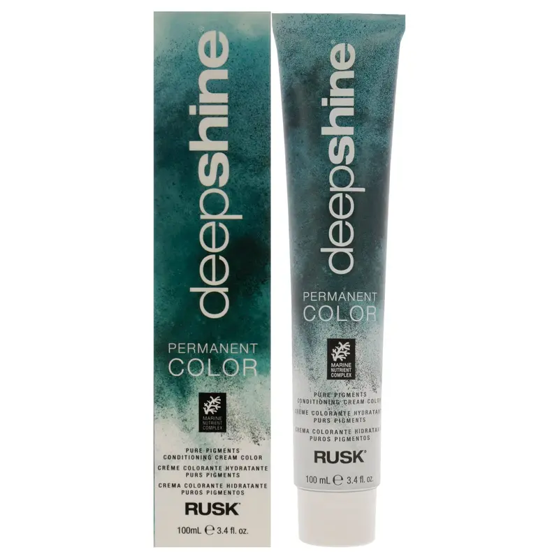 Rusk Deepshine Pure Pigments Conditioning Cream Color - 3.000 Nc Dark Brown by Rusk for Unisex - 3.4 oz Hair Color