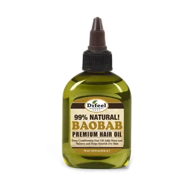 Difeel Premium Natural Baobab Hair Oil 2.5 oz