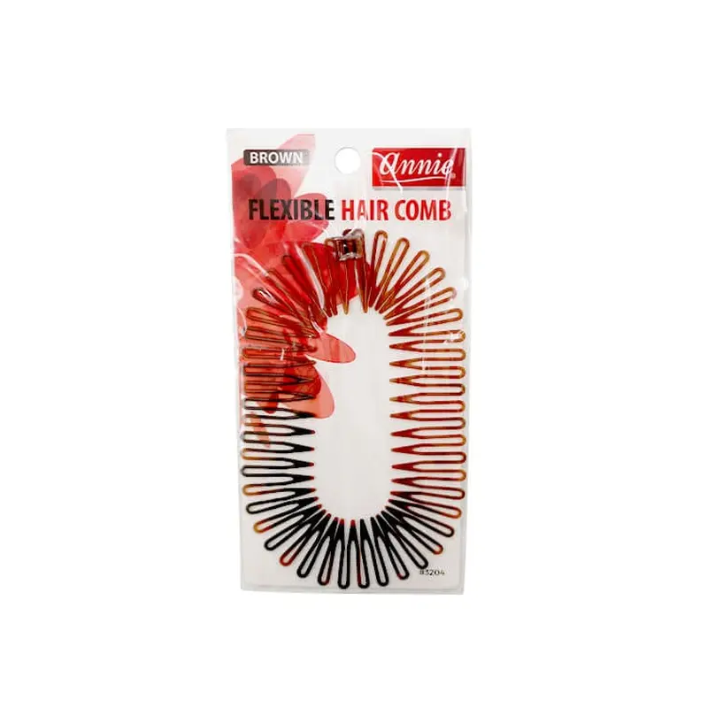 Annie #3204 Brown Flexible Hair Comb