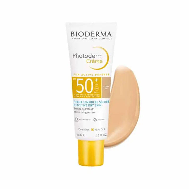 Bioderma Photoderm Crme Moisturizing Tinted Cream SPF50+ - Light