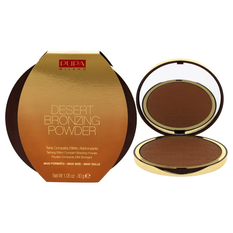 Pupa Milano Desert Bronzing Powder - 002 Honey Gold by Pupa Milano for Women - 1.05 oz Powder