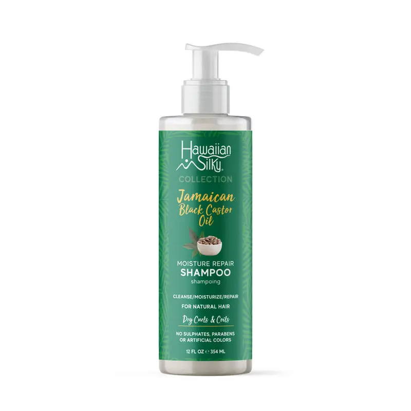 Hawaiian Silky Jamaican Black Castor Oil Moisture Repair Shampoo