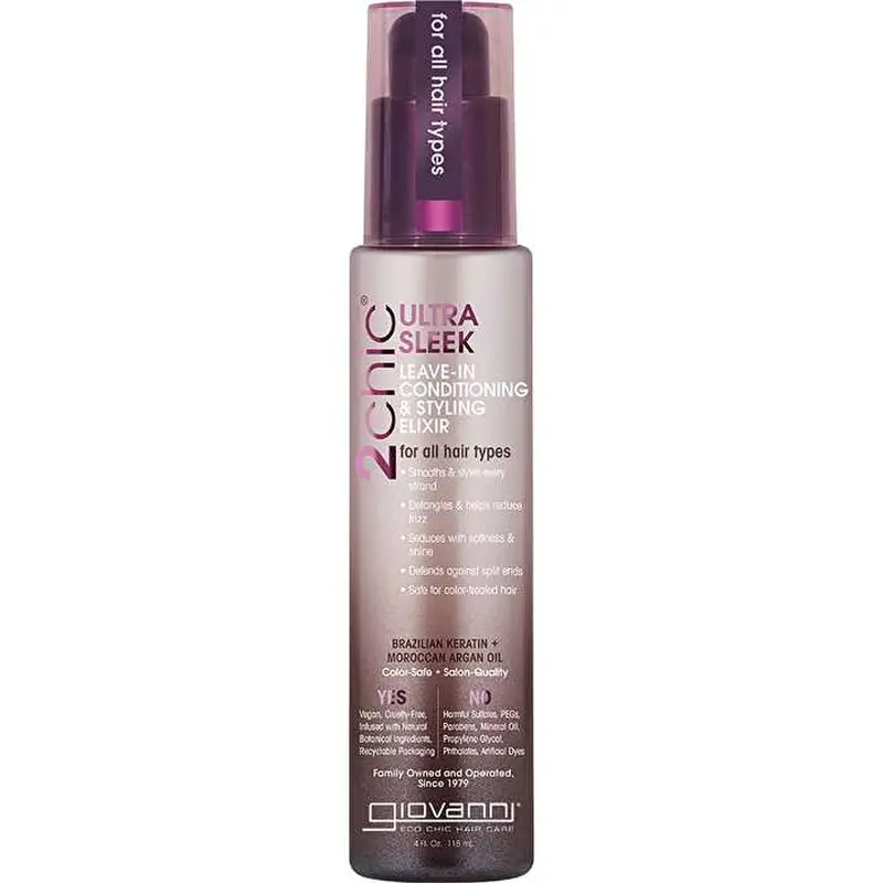 Giovanni Leave in Conditioner 2chic Ultra Sleek All Hair 118ml